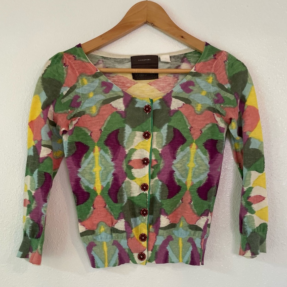 Guinevere Anthropologie Women's Cardigan Sweater XS